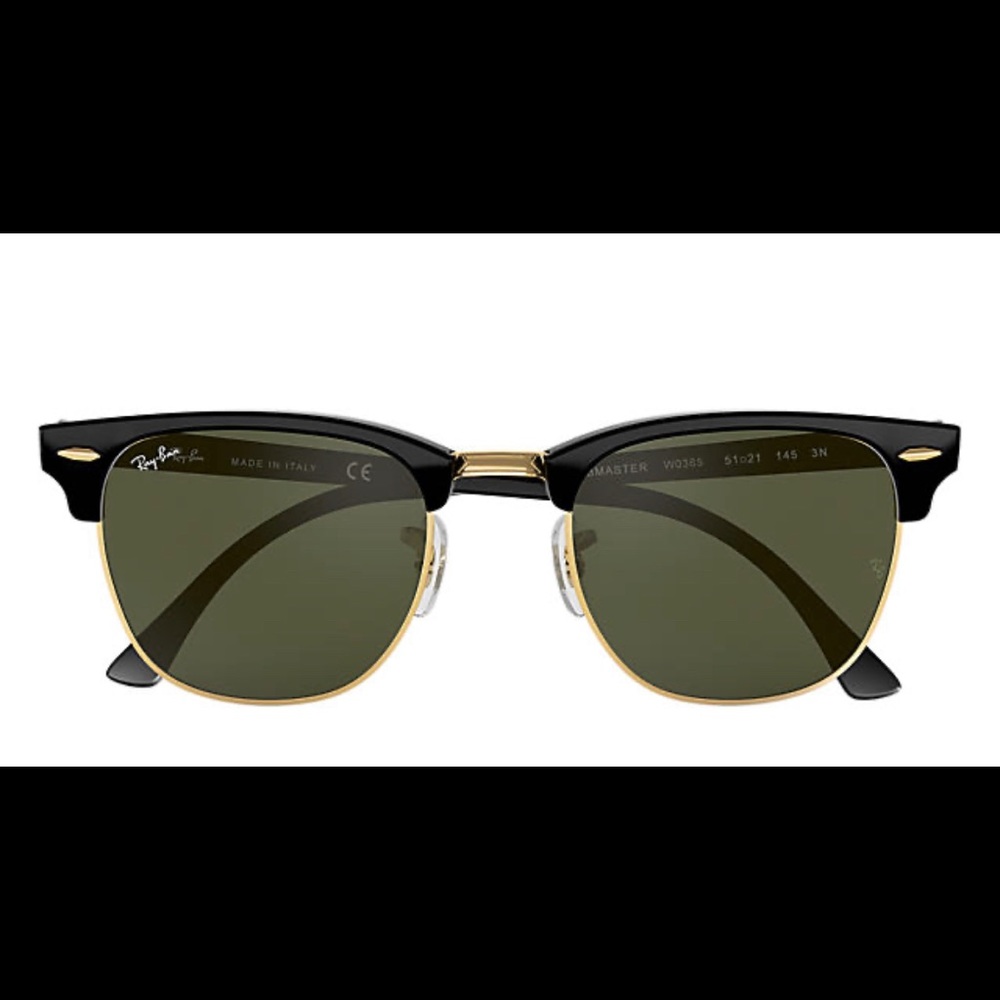 🚨 HOTNSALE🚨RAY-BAN CLUBMASTER CLASSIC SUNGLASSES - Picture 1 of 8